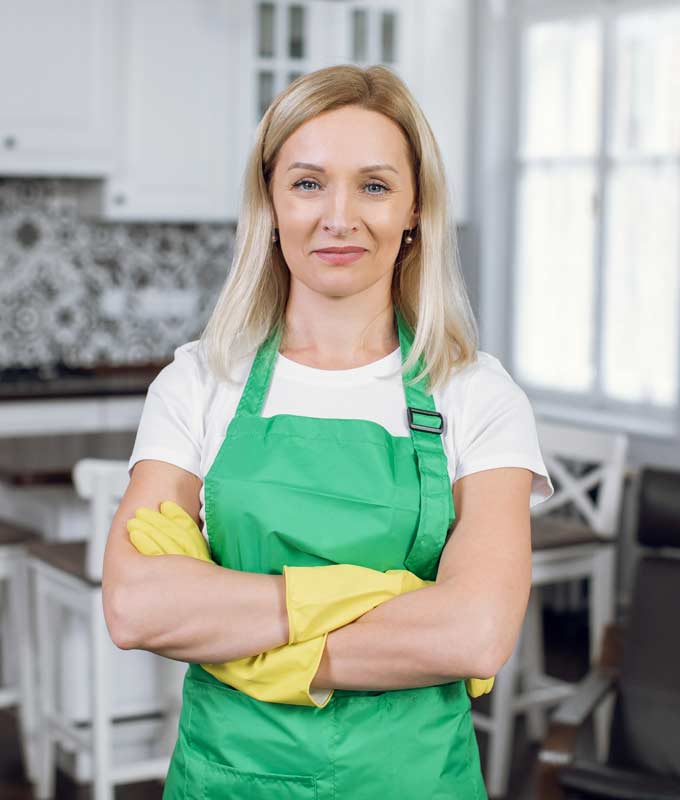 cleaning kitchen counter service